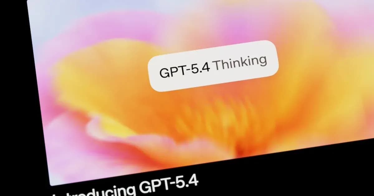 Introducing gpt-5.4 with gpt-5.4 thinking