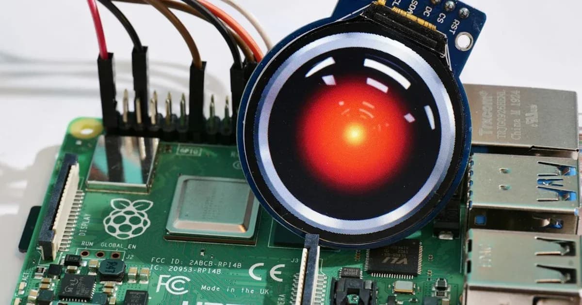 a close up of an electronic device with a red light